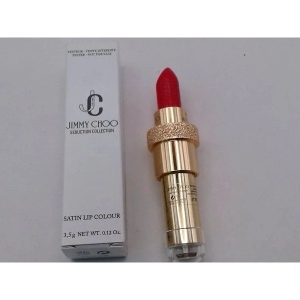 Jimmy Choo-Seduction Collection, Satin Lip Colour, 007 Hot Pink,BRAND NEW IN BOX